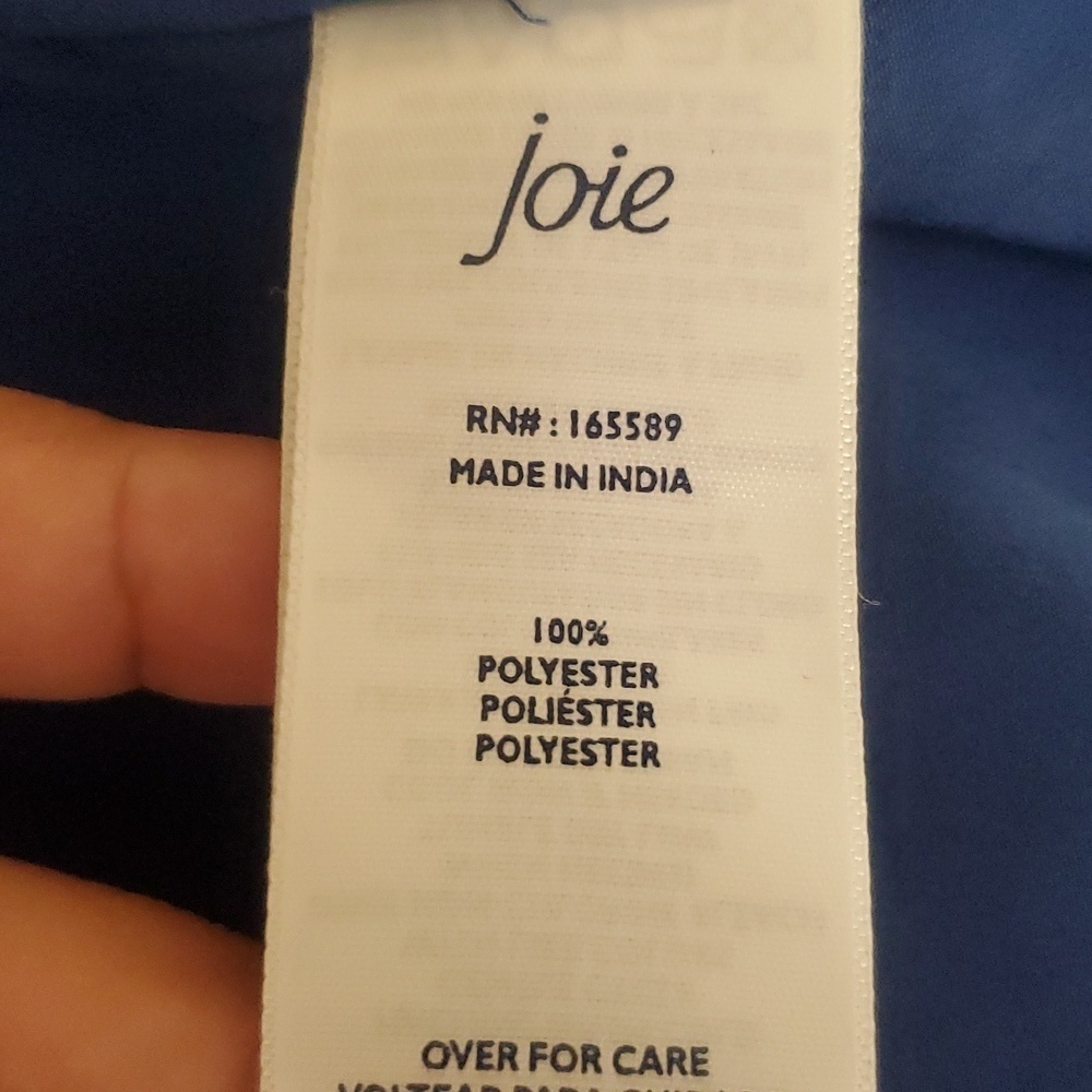NWT Joie Parisian Paisley Printed Blue Boho Dress Size XXL - Picture 11 of 13